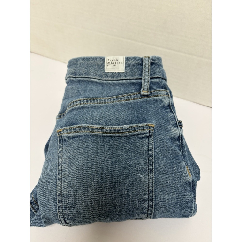 Frank & Eileen Derry Ankle‎ Jeans Women's Size 25 High Rise Raw Frayed Hem USA